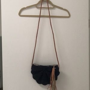 Mar Y Sol Raffia Crossbody